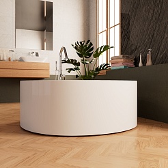 Frank Акриловая ванна 150x150 F6169 white – фотография-5